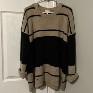 Pink Lily Boutique Distressed Sweater